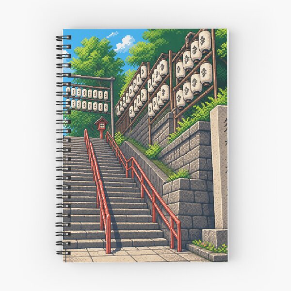 Item preview, Suga Shrine Yotsuya Day Pixel Art designed and sold by sabusabu78.