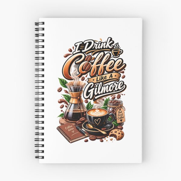 Item preview, I Drink Coffee Like A Gilmore Chemex Art designed and sold by FlatInkStudio.