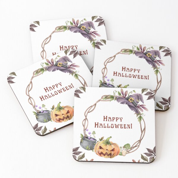Item preview, Happy halloween wreath designed and sold by MechaMochiStudio.