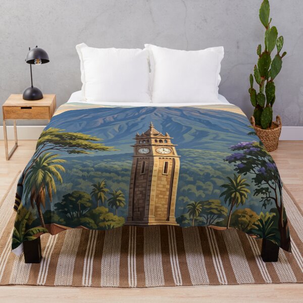 Item preview, Arusha Tanzania Vintage Travel Art – Mount Meru & Safari Gateway designed and sold by Bomax121.