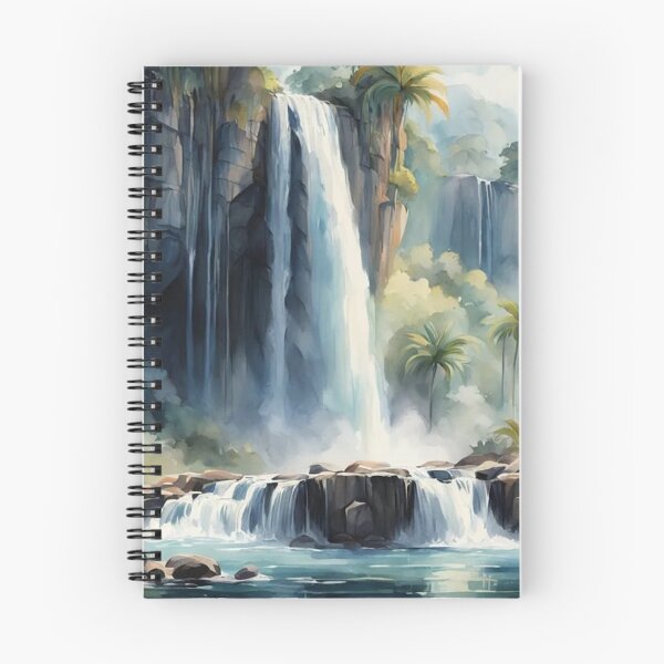 Item preview, Rainforest Waterfalls designed and sold by Undersea Ai Art.