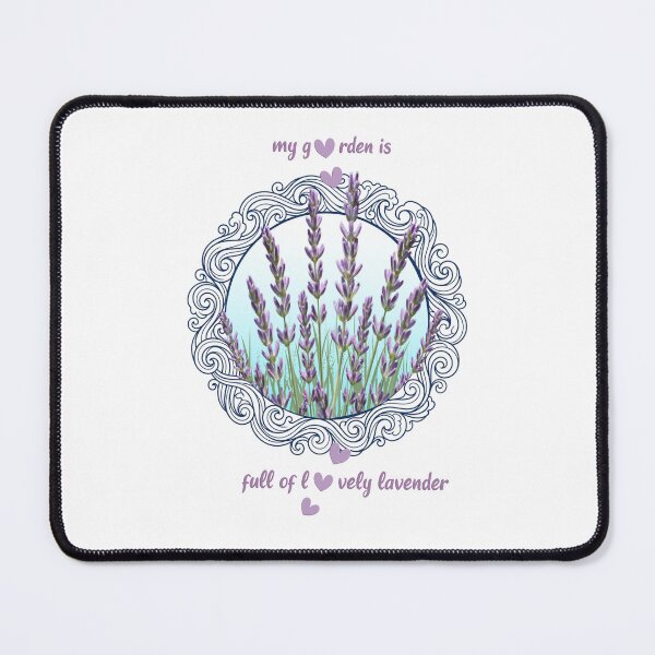 Item preview, a frame with lavender lavender blossoms designed and sold by creationsforyu.