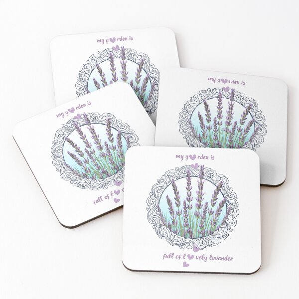 Item preview, a frame with lavender lavender blossoms designed and sold by creationsforyu.