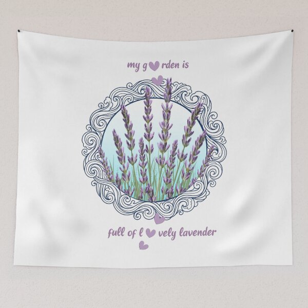 Item preview, a frame with lavender lavender blossoms designed and sold by creationsforyu.