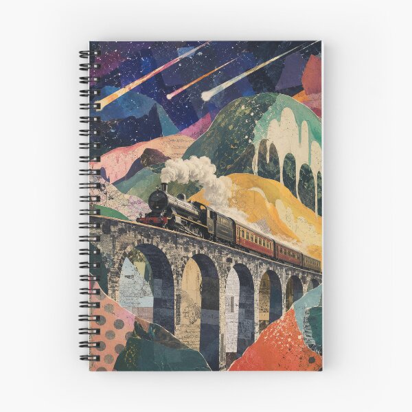 Item preview, Train collage designed and sold by Judith Murphy.