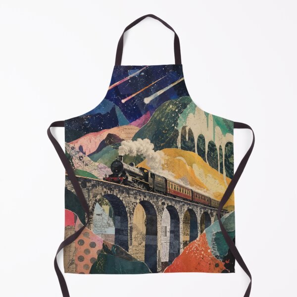 Item preview, Train collage designed and sold by Judith Murphy.
