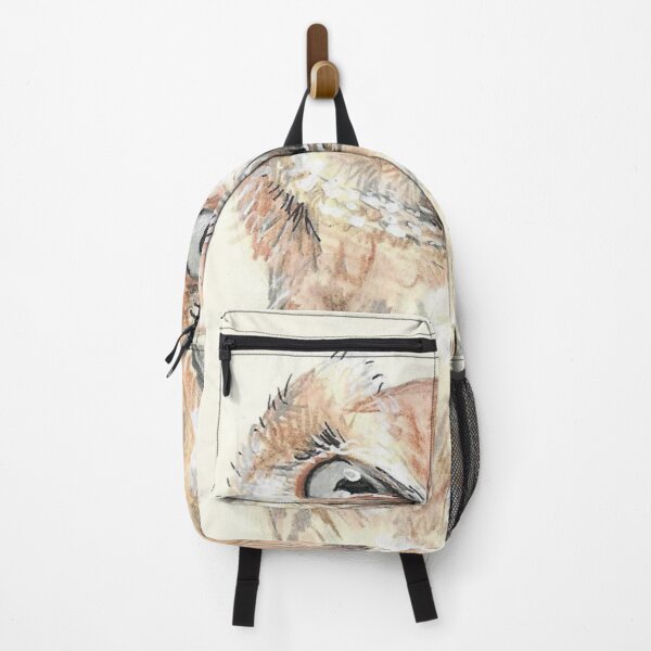 Item preview, suspicious owl designed and sold by Kimberley Cummings Illustration.