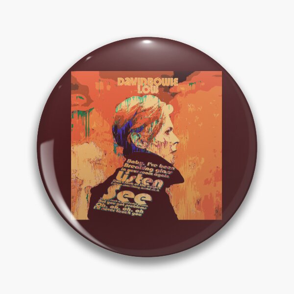 Item preview, Breaking Glass (Bowie Low fanart) Stencil designed and sold by Cathedral of Curiosity.