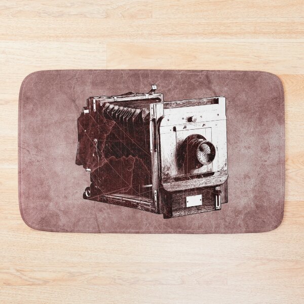 Item preview, Red-tinted Antique Victorian Camera Large Format Dark Gothic Photography designed and sold by Ghoul Enterprises.