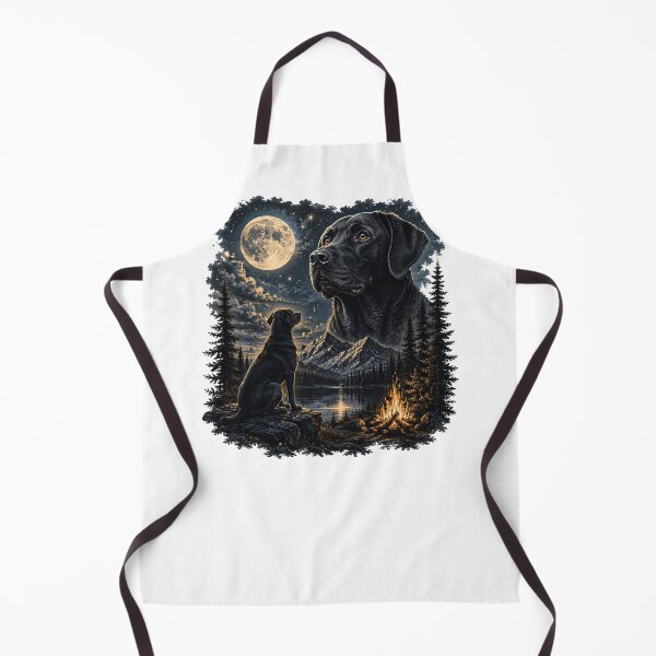 Artikelvorschau, Black Lab Moon, Black Lab Vizsla Moon Vizsla Hund Retro 90er Jahre Moon Vizsla entworfen und verkauft von LandFinStudio.