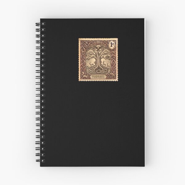 Item preview, Vintage Norse Yggdrasil Stamp - Viking Tree of Life Mythology Art designed and sold by JeanChiale.