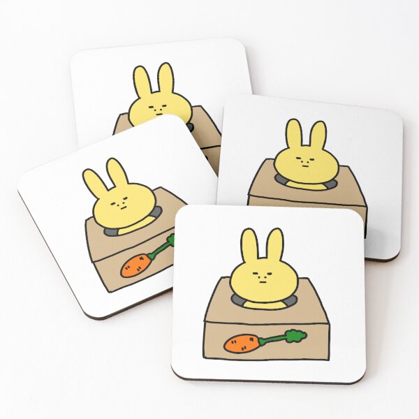 Item preview, yellow Rabbit in the box designed and sold by superbaechoo.
