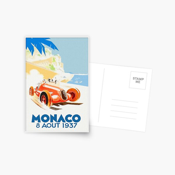 Item preview, Grand Prix Monaco 1937 designed and sold by aapshop.