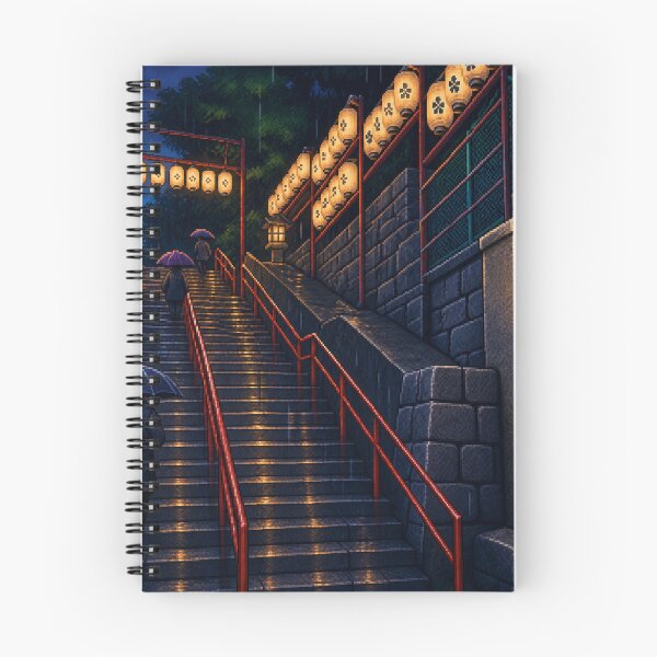 Item preview, Rainy Suga Shrine Pixel Art designed and sold by sabusabu78.