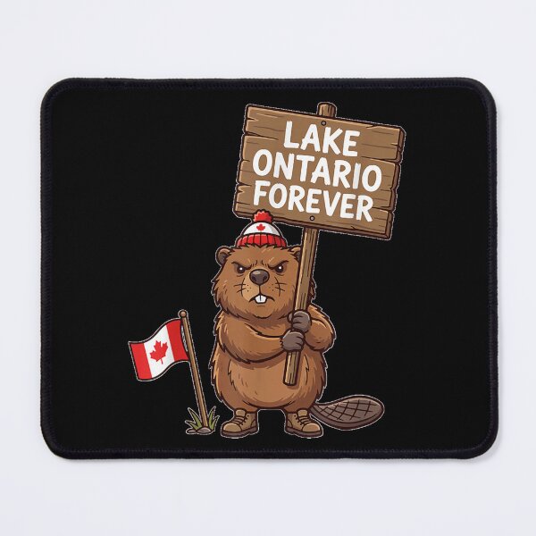 Item preview, Lake Ontario Forever Beaver Funny Anti Lake America designed and sold by SuziLope.
