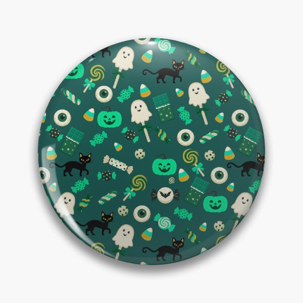 Item preview, Trick or Treat Sweets – Cute Halloween Candy & Black Cat Pattern | Teal designed and sold by Frohyou.