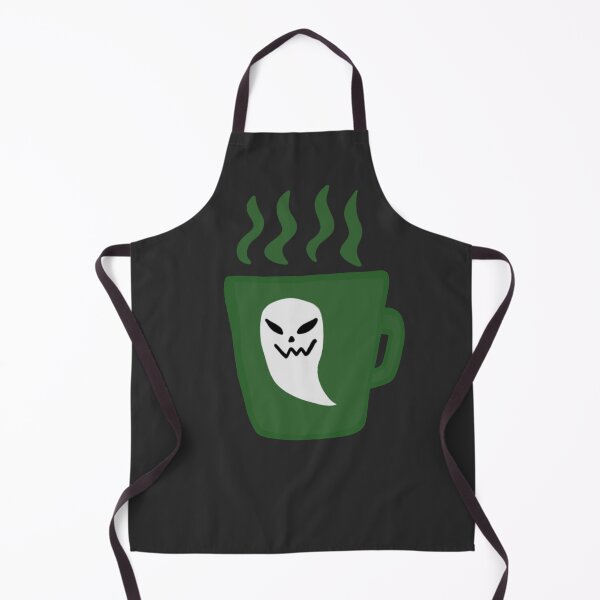 Item preview, Hand drawn spooky Green cup with white ghost Halloween designed and sold by Tanapan2529.