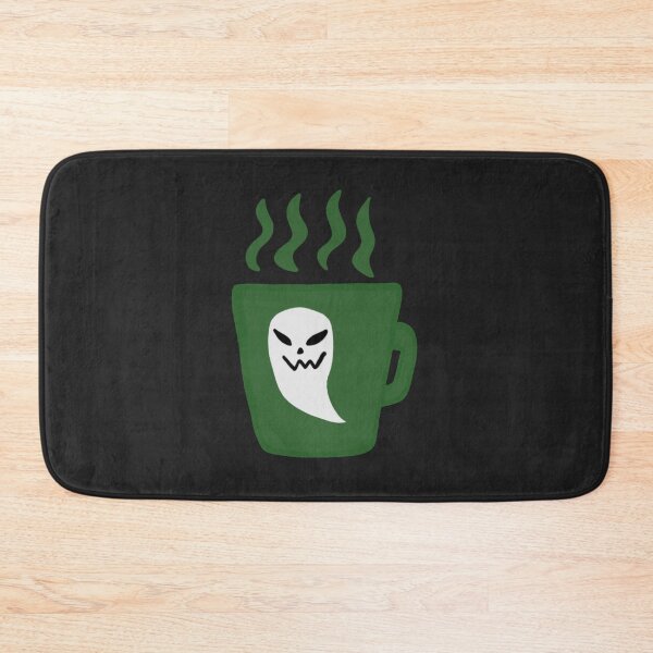 Item preview, Hand drawn spooky Green cup with white ghost Halloween  designed and sold by Tanapan2529.