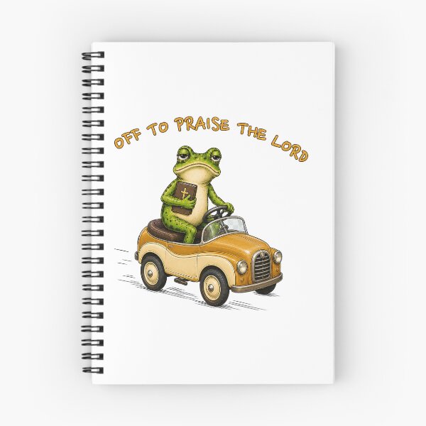 Item preview, The Lord Frog Driving Car Bible Funny designed and sold by Derekquie.