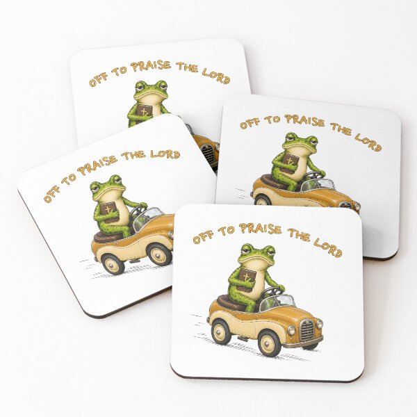 Item preview, The Lord Frog Driving Car Bible Funny designed and sold by Derekquie.