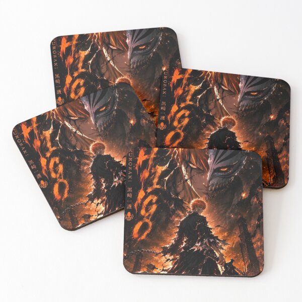 Item preview, Dark Flame Warrior – Orange Fire Anime-Inspired Battle Art designed and sold by Dyan4.