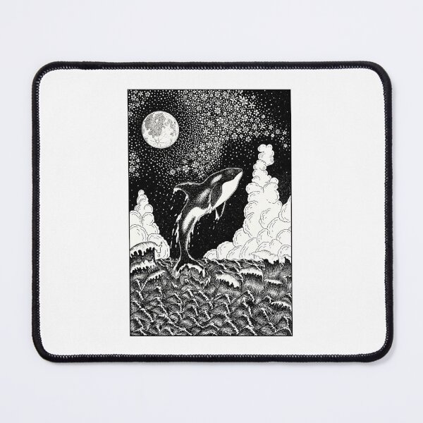 Item preview, Moonlit Orca Dreamscape designed and sold by Sasitee.