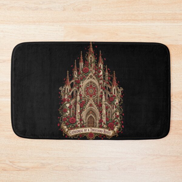 Item preview, Gothic Cathedral of a Thousand Roses – Dark Romantic Floral Architecture designed and sold by Emoji Emblems.