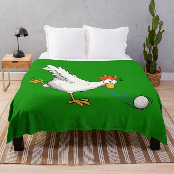 Item preview, Shocked Chicken Shoots Egg - Funny Farm Cartoon & Crazy Hen Humor designed and sold by SVox.