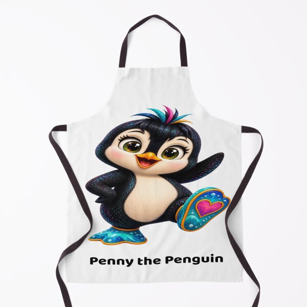 Item preview, Penny the Penguin designed and sold by ArtC-Designs by Kathy Higgins.