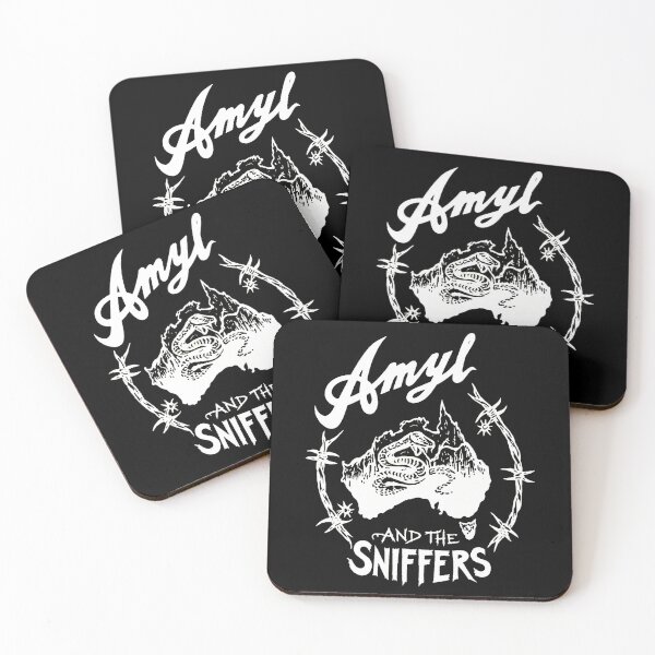 Item preview, Amyls and The Snifferss Band Australia Snake Barbed Wire  designed and sold by PomboGayArt.