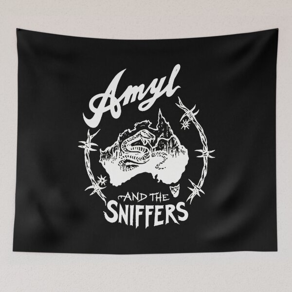 Item preview, Amyls and The Snifferss Band Australia Snake Barbed Wire  designed and sold by PomboGayArt.