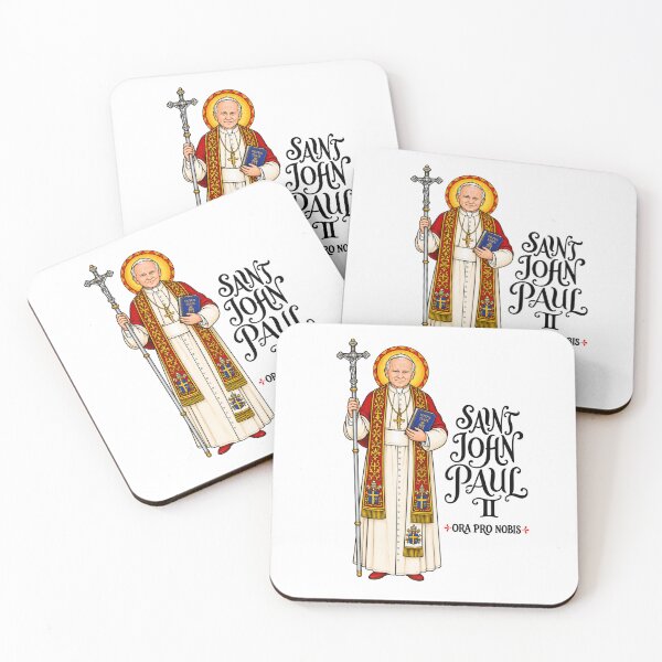 Item preview, Saint John Paul II | Catholic Pope Saint Design designed and sold by Christian by Grace.