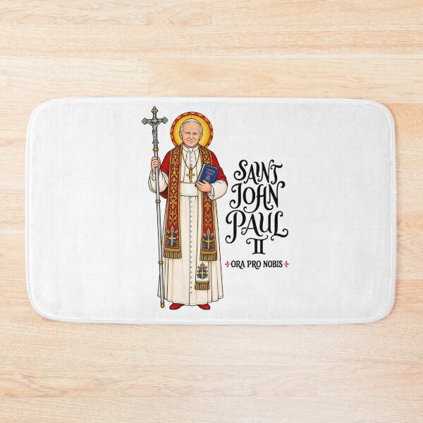 Item preview, Saint John Paul II | Catholic Pope Saint Design designed and sold by Christian by Grace.