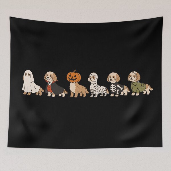 Item preview, Funny Cavapoo Halloween Costume Trick or Treat Mom Dad Kids designed and sold by FurryHavenPH.