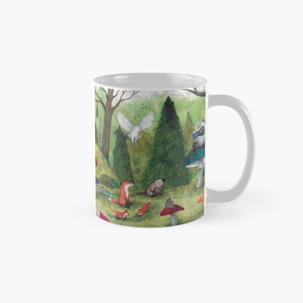 Item preview, woodland animals designed and sold by Kimberley Cummings Illustration.