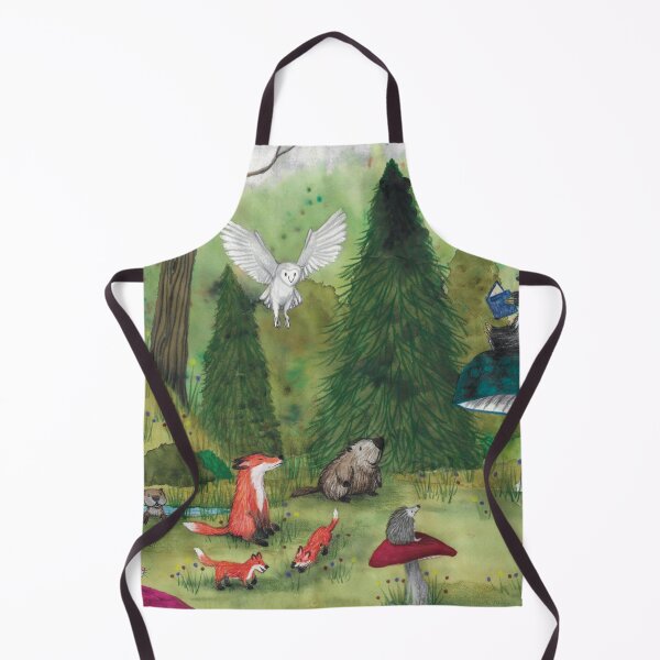 Artikelvorschau, Waldtiere entworfen und verkauft von Kimberley Cummings Illustration.