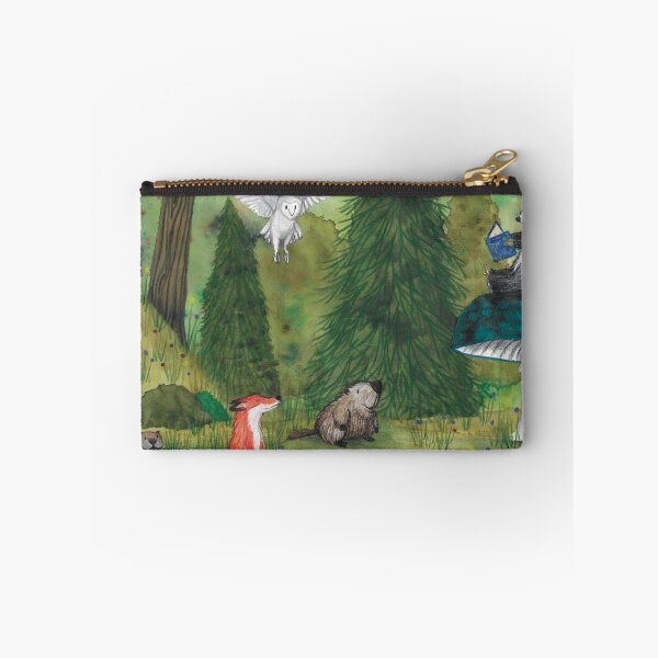 Item preview, woodland animals designed and sold by Kimberley Cummings Illustration.