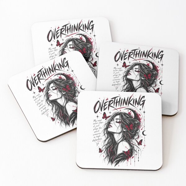 Item preview, Overthinking Dark Celestial Girl designed and sold by Artfully Entertained.