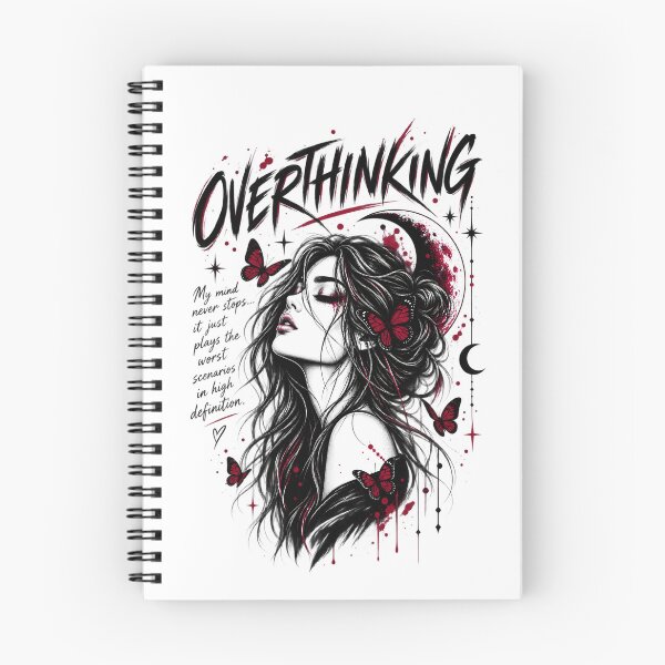 Item preview, Overthinking Dark Celestial Girl designed and sold by Artfully Entertained.
