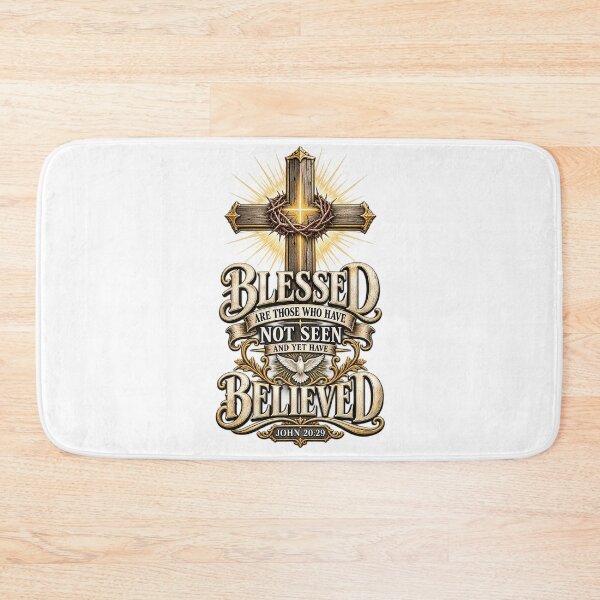 Item preview, Blessed Are Those Who Have Not Seen And Yet Have Believed John 20:29 Vintage Cross designed and sold by Derekquie.