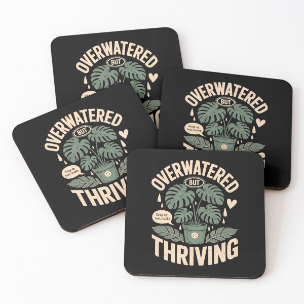 Item preview, OVERWATERED BUT THRIVING designed and sold by jkrphoto.