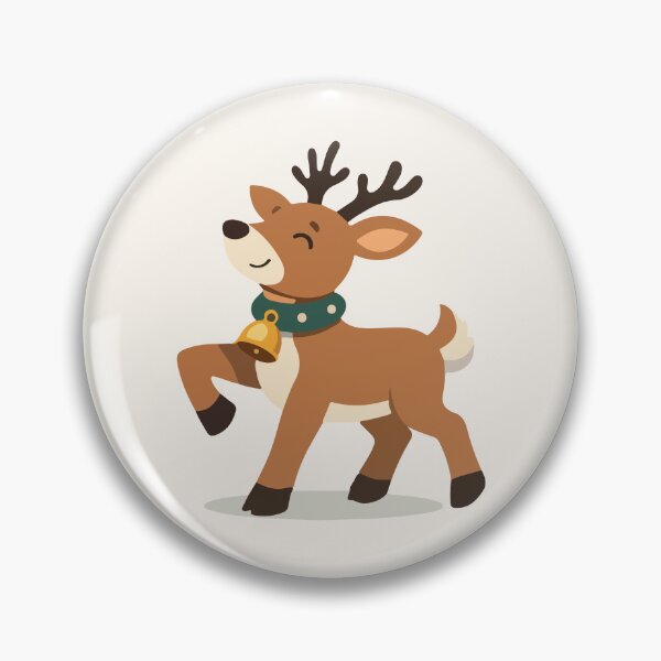 Item preview, Funny Reindeer Holiday Cartoon  designed and sold by stylishdzign.