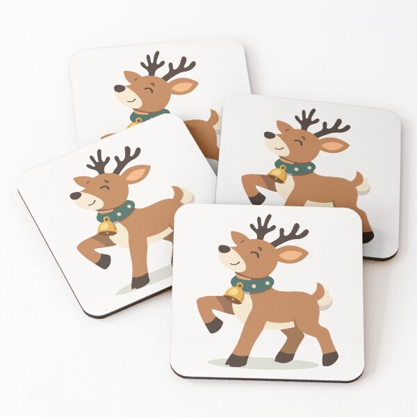 Item preview, Funny Reindeer Holiday Cartoon  designed and sold by stylishdzign.