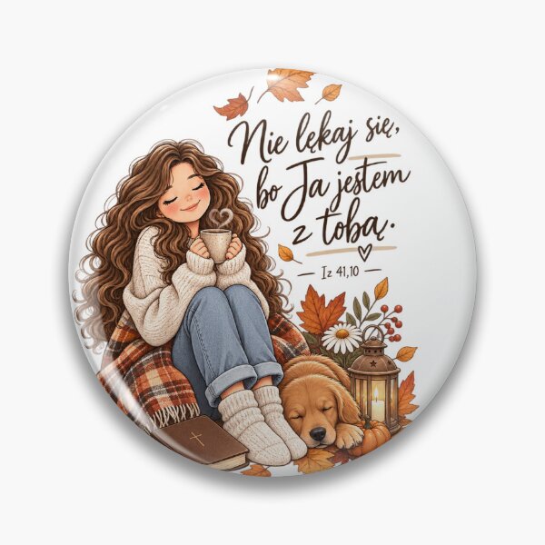 Item preview, Do Not Be Afraid, For I Am With You – Isaiah 41:10 | Christian Autumn Inspirational Art designed and sold by Niespodzianki.
