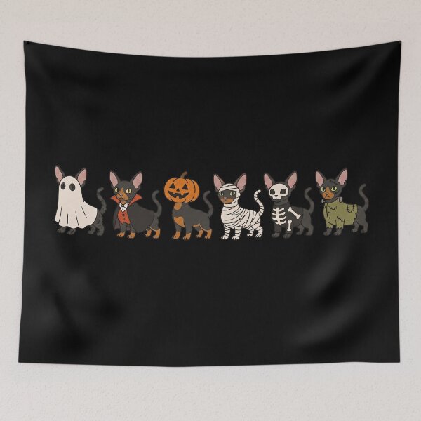 Item preview, Funny Cornish Rex Cat Halloween Costume Trick or Treat Mom Dad Kids designed and sold by FurryHavenPH.