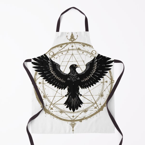 Item preview, Winged Black Vulture Sacred Geometry designed and sold by Maria Garcia´s.