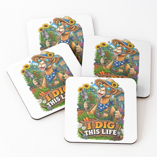 Item preview, Funny Gardening Camel - I Dig This Life -  Gardening Gift For Gardener Camel Lovers designed and sold by Camel & Quirk.
