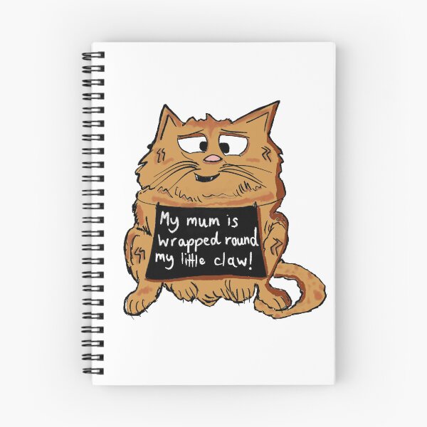 Item preview, Ginger cat comic- mum wrapped round his little claw. designed and sold by KPlayerAdhder.