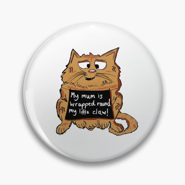 Item preview, Ginger cat comic- mum wrapped round his little claw. designed and sold by KPlayerAdhder.
