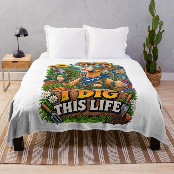 Item preview, Funny Gardening Camel - I Dig This Life - Gardening Gift For Gardener Camel Lovers designed and sold by Camel & Quirk.